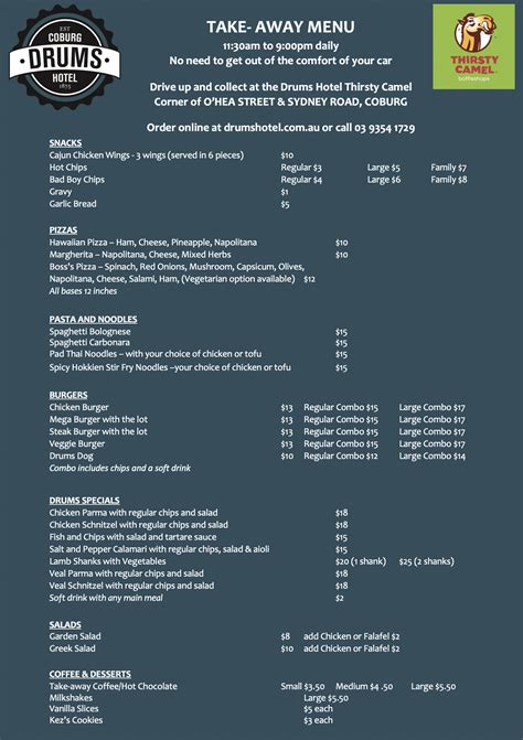 drums hotel menu|fort drum hotels on base.